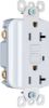 Picture of 20-Amp 125-Volt Electrical-Outlet Double-Pole 3-Wire Self-Testing White