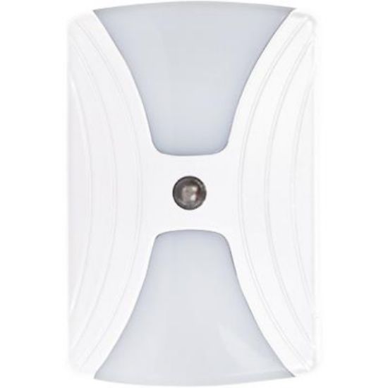 Picture of Night-Light Grounded 5 Outlets Automatic White