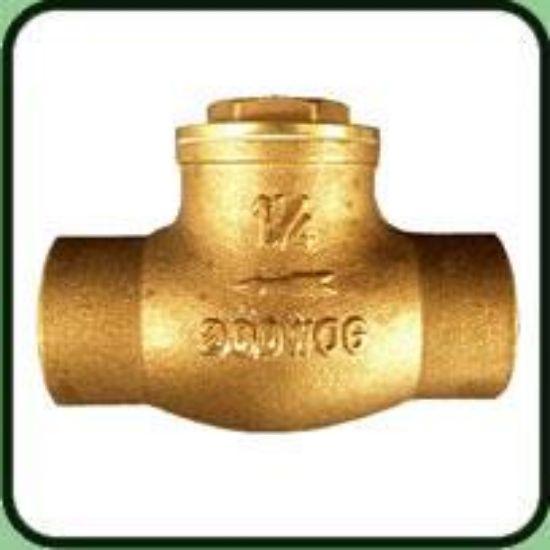 Picture of Check-Valve 1/2" C X C Brass Swing Sweat