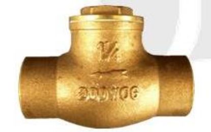 Picture of Check-Valve 3/4" C X C Brass Swing Sweat