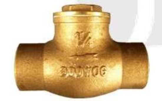 Picture of Check-Valve 3/4" C X C Brass Swing Sweat
