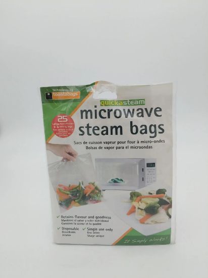 Picture of Microware Steam Bags- Pack/25