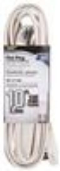 Picture of Extension-Cord 10 Ft White Low-Profile Plug