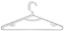 Picture of Clothes-Hanger Plastic White