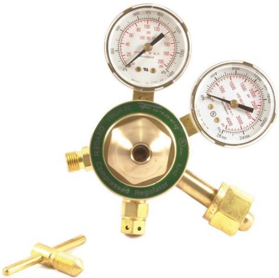 Picture of Oxygen-Regulator Medium-Duty Forged Brass 87090 Compatible
