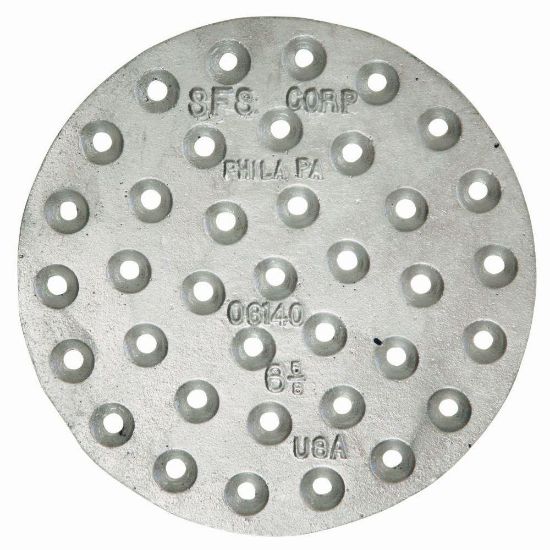 Picture of 6-5/8 Perforated Drain-Cover Cast-Aluminum