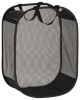Picture of 18 X 11 X 24 Pop-up Black Mesh Laundry-basket