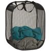Picture of 18 X 11 X 24 Pop-up Black Mesh Laundry-basket