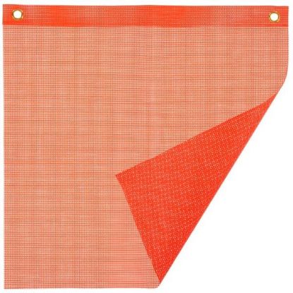 Picture of Safety-Flag 18" x18" DOT-Compliant mesh Pvc W/grommet
