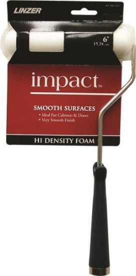 Picture of Impact-Rated Paint-Roller With Roller-Frame 11" L 6 In Foam Cover