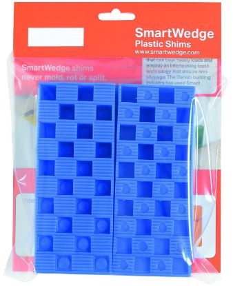 Picture of Shim Blue Plastic Leveling Construction Spacer 1 X 2-3/8" X 5 7/8 4pcs