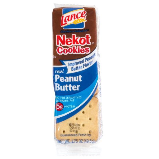 Picture of Lance Sandwich Crackers Nekot Cookies Red Peanut Butter 49.5g