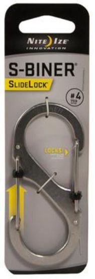 Picture of Utility-Carabiner #3 Slide Lock Stainless-Steel