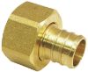 Picture of Pex Fitting Barb Female Adapter Swivel Brass ¾" Barb X ¾" Fpt