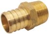 Picture of Pex Fitting Barb Male Adapter Brass 1" Pex ¾" Mpt