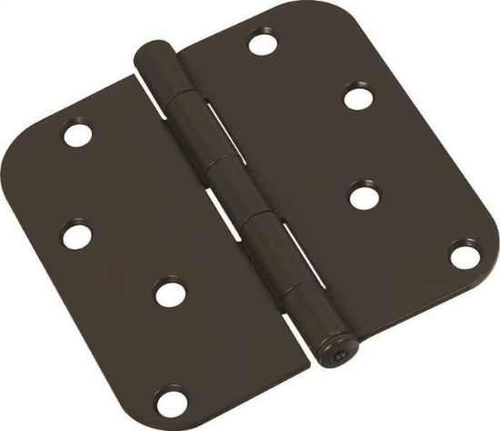 Picture of Door-Hinge 4 Residential Loose Pin 5/8"-Radius Oil-Rubbed-Bronze