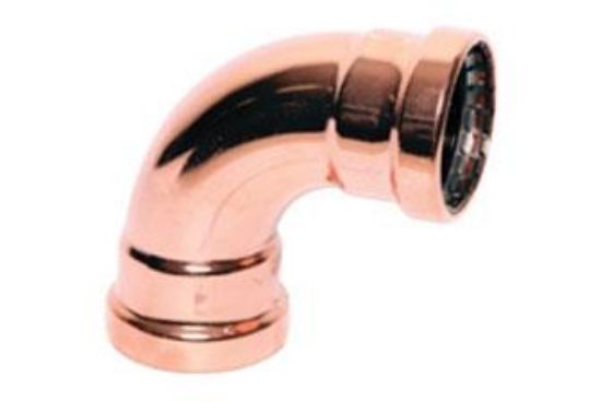 Picture of 4 90°-Elbow Copper-Fitting Press-Join P X P