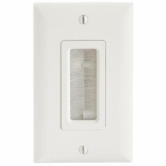 Picture of Low-Voltage Cable Access Strap Decorator Style White