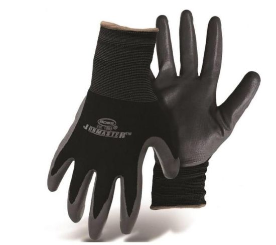 Picture of Seamless Nylon Shell Palm Dip Of Gray Nitrile-Coated Maximum Dexterity And Tactility Knit Wrist Brea...