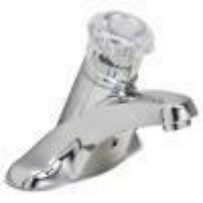 Picture of Lavatory-Faucet 3-Hole Acrylic Handle Chrome 1.2 Gpm