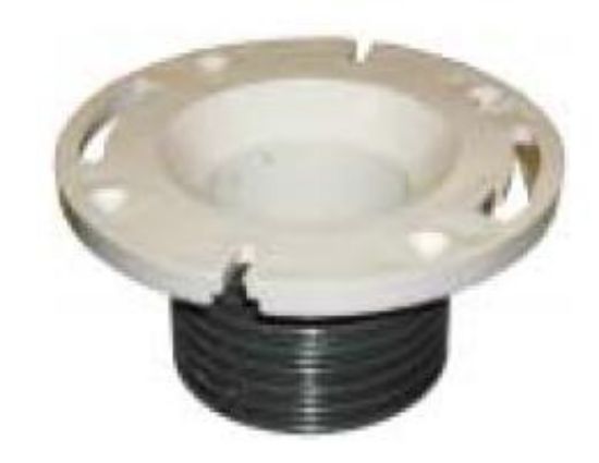 Picture of PVC-Plumbing 3 Push In Closet-Flange Spigot