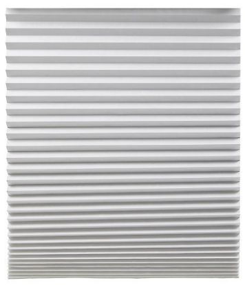 Picture of 36 X 72 Peel-&-Stick Window-Shade Pleated Room Darkening White