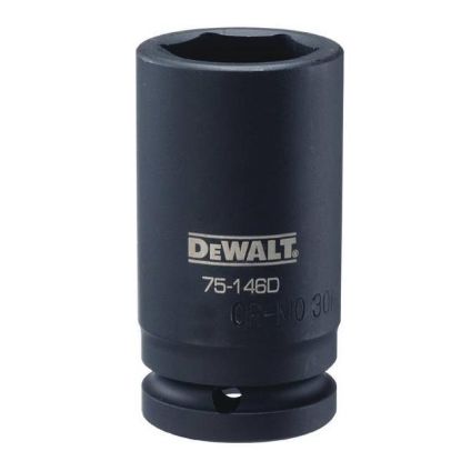 Picture of Impact-Socket Deep 30-mm 6-points Cr-440-steel Black-oxide-finish