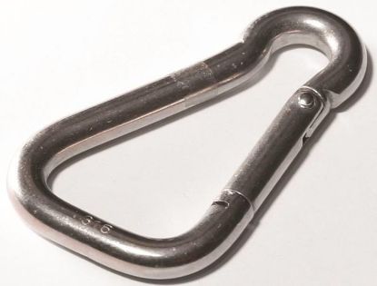 Picture of 1/4 Interlocking-Spring-Snap Interlocking 5/16 Opening X 2-3/8 Overall Length