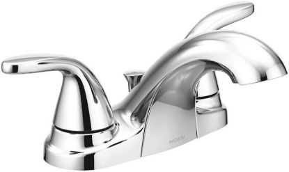 Picture of Lever-Handle Lavatory-Faucet 2 Low Arc Polished Chrome