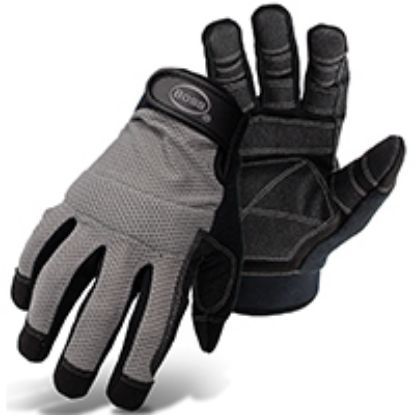 Picture of Breathable Mesh Mechanic Gloves Padded Knuckle Lining
