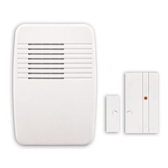 Picture of Wireless Entry Chime With Door Sensor White