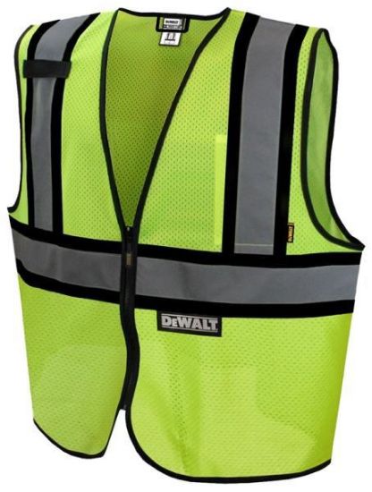 Picture of Safety-Vest High-Visibility Two-Tone Mesh-Fabric Large