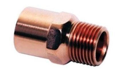 Picture of Copper-Fitting Press-Join 1-1/2" Male Street-Adapter Ftg X Mpt
