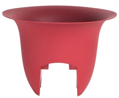 Picture of 8-3/4 X 12 Railing Planter Plastic Union Red