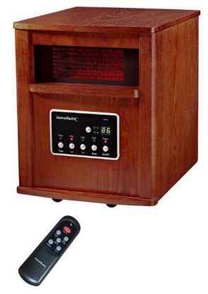 Picture of Homebasix Wh-96h Electric Heaters Quartz-Heater -infrared Cherry