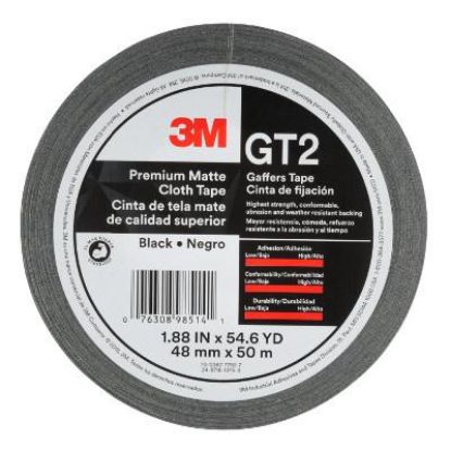 Picture of Cloth Gaffers Tape Black (48mm X 50 M)