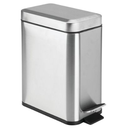Picture of Rectangle Step Can 5l- Brushed