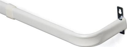 Picture of 28-48 Window-Curtain-Rod Single Metal White