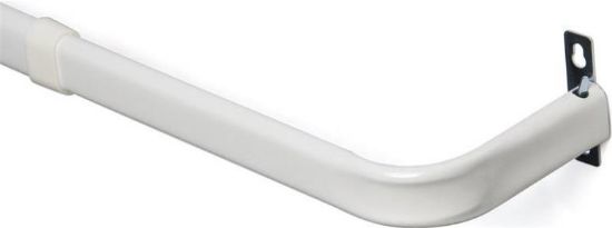 Picture of 28-48 Window-Curtain-Rod Single Metal White