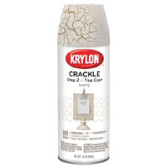 Picture of Crackle Finish Ivory Top Coat