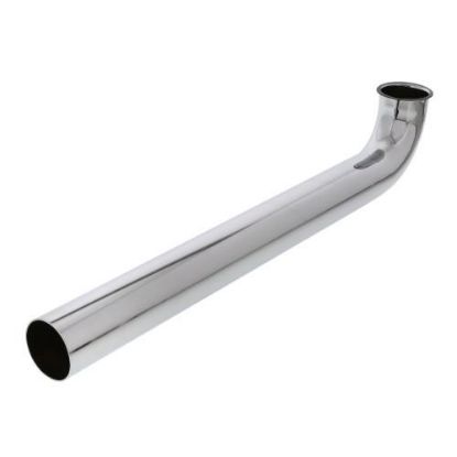 Picture of Tubular-brass Waste-bend Direct-connect Chrome-plate 1-1/2" X 15"