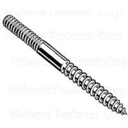 Picture of Hanger-bolt Plain-steel 5/16" X 4"