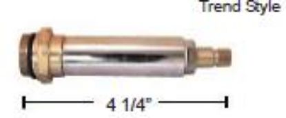 Picture of Hot Shower Stem Trend Style