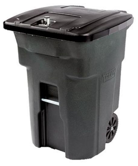 Picture of 96 Gallon Bear Tight Garbage Can With Wheels