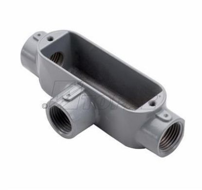 Picture of T-Type Rigid Threaded Conduit-Body Aluminum 3/4"