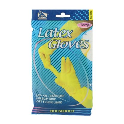 Picture of Rubber-Gloves Household Multi-Use Flock-Lined