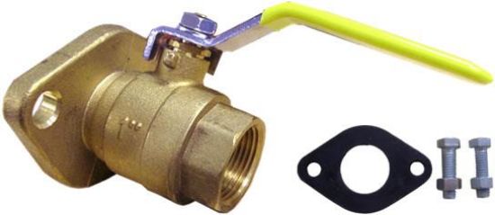Picture of Circulator-Pump Isolation Ball-Valve Flanged 1" Npt