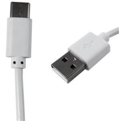 Picture of Usb C To Usb A Charging Cable White 3'