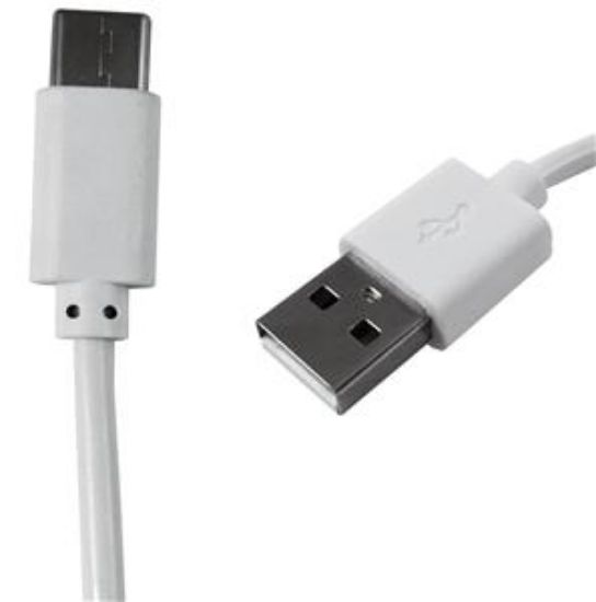 Picture of Usb C To Usb A Charging Cable White 3'
