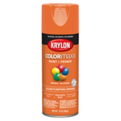 Picture of Paint-&-Primer Indoor-&-Outdoor Pumpkin-orange